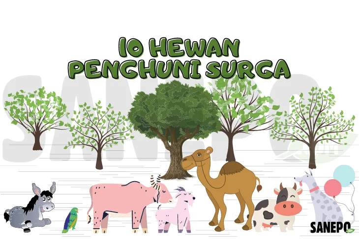 10 Hewan ini Dijamin Allah Masuk Surga Tanpa Hisab 7 Hewan Penghuni Surga