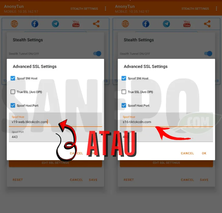 Mengubah Kuota Ketengan TikTok reguler