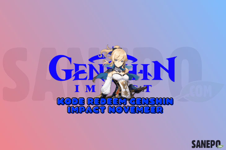 Kode Redeem Genshin Impact November