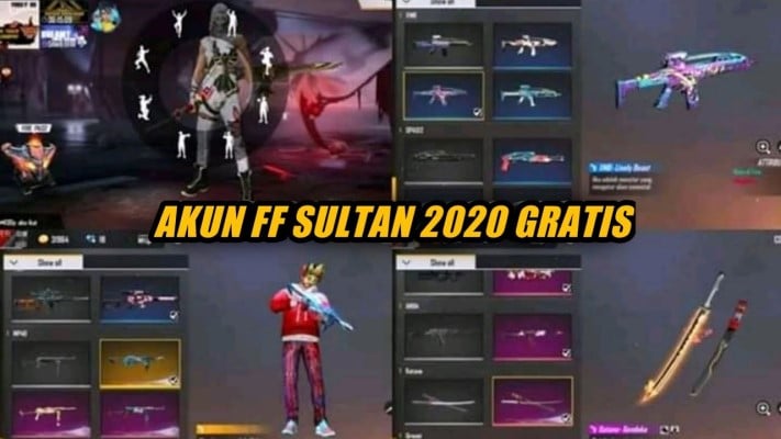 Akun FF Sultan Gratis