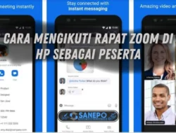 3 Cara Menggunakan Zoom Di Hp Sebagai Peserta Dan Cara Membuat Akun