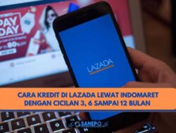 Cara Kredit Di Lazada Lewat Indomaret Dengan Cicilan 3, 6 Sampai 12 Bulan Menggunakan Paylater Paling Mudah
