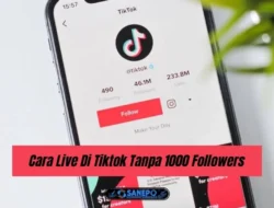 Cara Live Di Tiktok Tanpa Followers Paling Mudah Hanya 5 Langkah