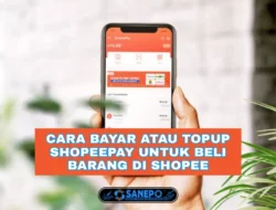 Cara Bayar Shopee Pay Atau Topup ShopeePay Untuk Membayar Barang Di Shopee Hanya 5 Langkah
