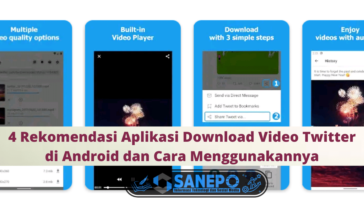 Aplikasi Download Video Twitter