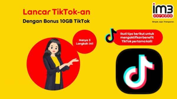 Cara Mendapatkan Kuota Tiktok Gratis Indosat Terbaru 2022