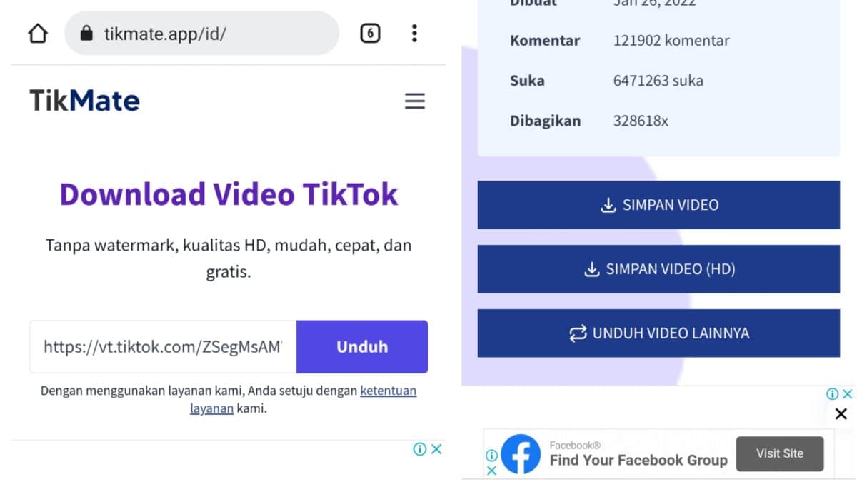 download video tiktok tanpa id pengguna