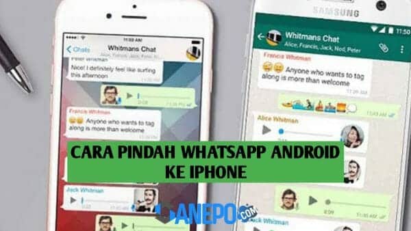 Cara Memindahkan WA Dari Android Ke iPhone Tanpa PC 3 Langkah