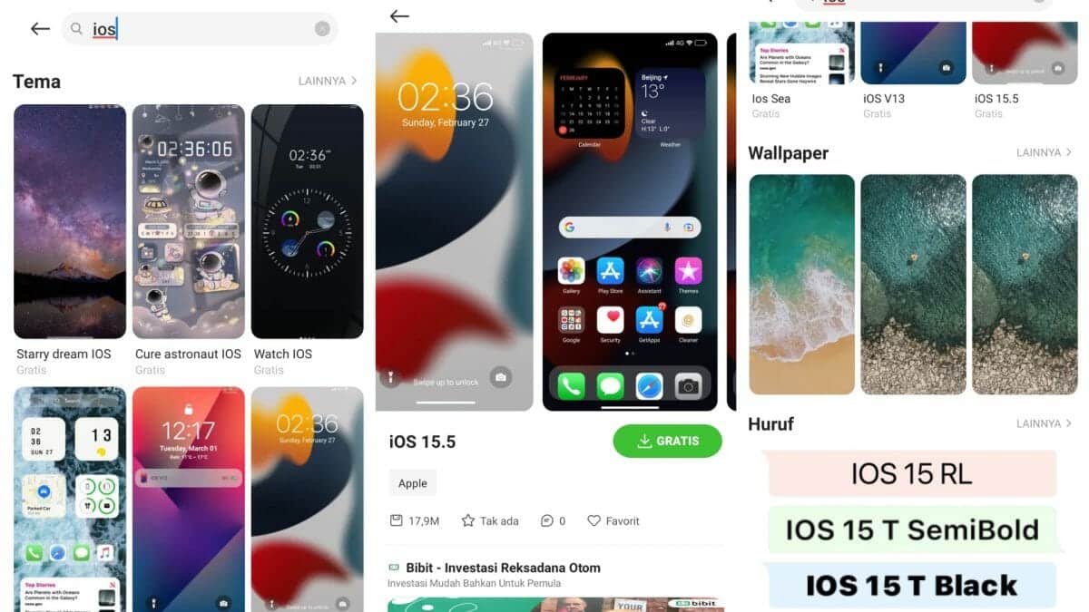 cara mengubah emoji Android menjadi iPhone di hp Xiaomi