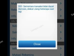 M-Banking BCA Mobile Error 205? Begini Cara Mengatasinya!