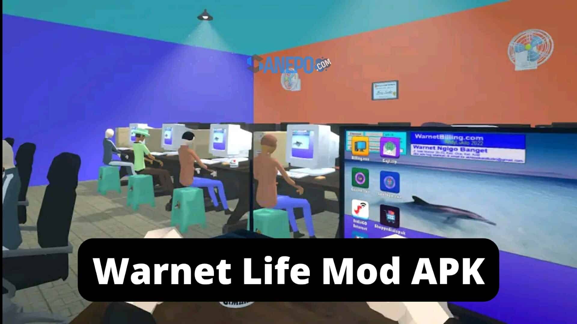 Warnet Life Mod APK unlimited money