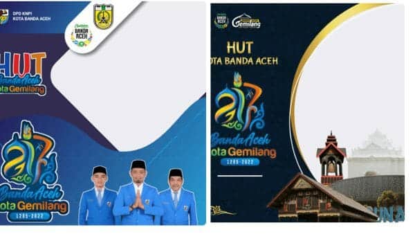 Link Twibbon HUT Banda Aceh ke-817, Terbaru 2022 Desain Ekslusif