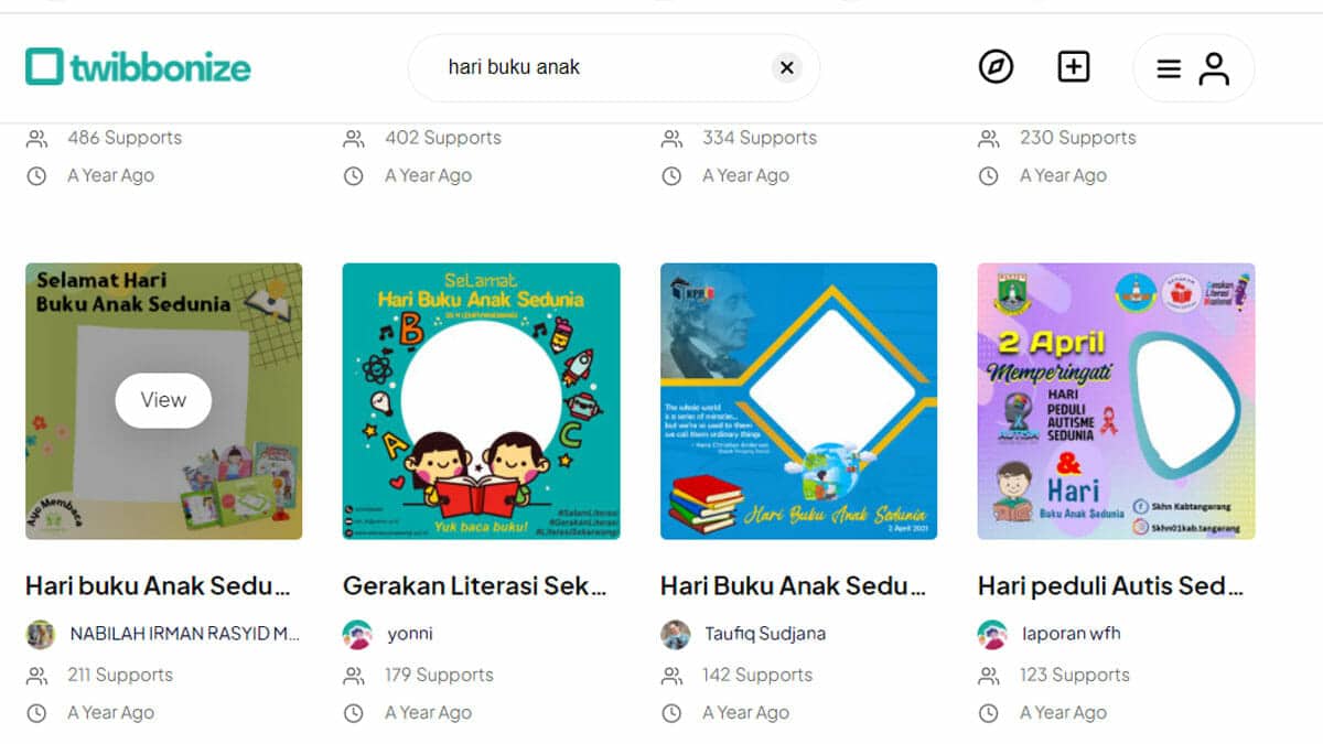 15 Link Twibbon Hari Buku Anak Sedunia dengan Desain Menarik 2022