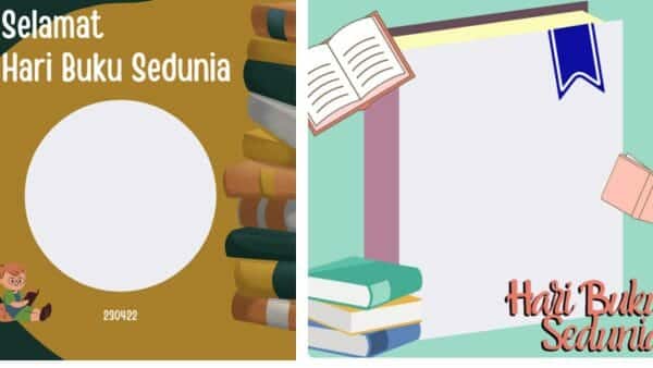 Link Twibbon Hari Buku Sedunia 2022, Terbaru untuk Foto Profil Booklovers