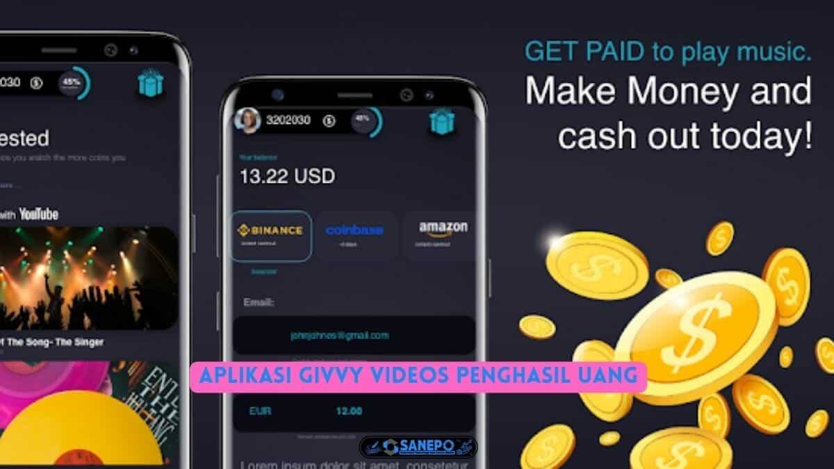 Aplikasi Givvy Videos Penghasil Uang