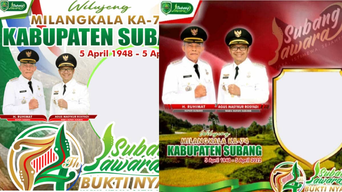 link twibbon HUT Kabupaten Subang