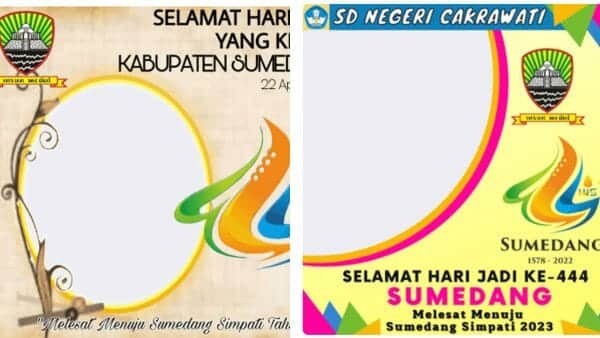 Link Twibbon HUT Kabupaten Sumedang ke-444, Terbaru April 2022 Foto Profil IG Ciamik