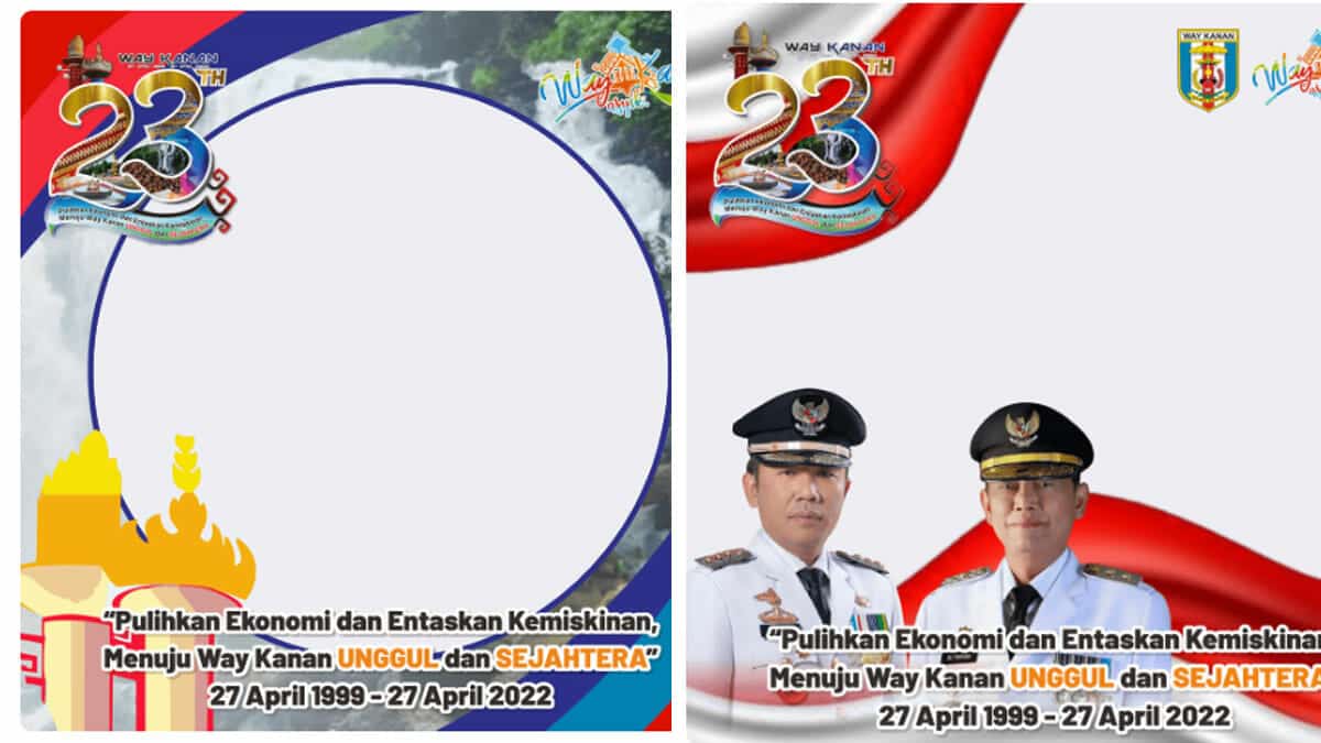 Link Twibbon HUT Way Kanan