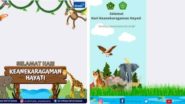 Link Twibbon Hari Keanekaragaman Hayati Internasional 2022, Terbaru Mei untuk Foto Profil IG dan TikTok