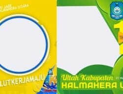 Link Twibbon HUT Kabupaten Halmahera Utara ke-19, Terbaru 2022 untuk Foto Profil IG, FB, TikTok