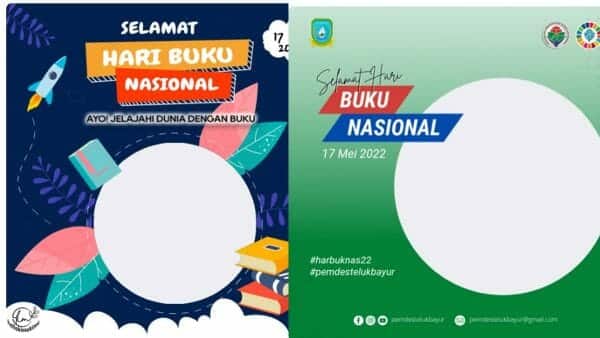 Link Twibbon Hari Buku Nasional 2022, Terbaru Desain Kekinian dan Gratis