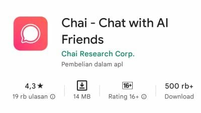 download Chai Mod APK Unlimited Chat Terbaru 2022