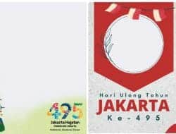 Link Twibbon HUT DKI Jakarta ke-495, Terbaru 2022 Desain Kekinian