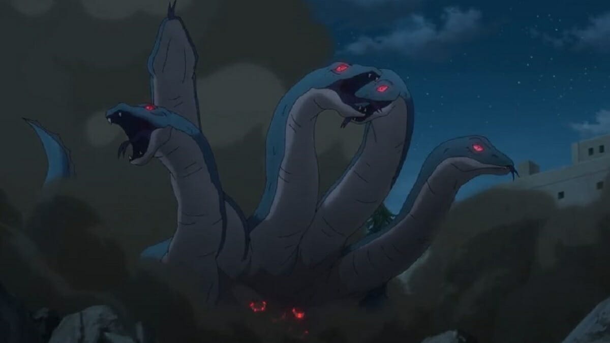 3 Fakta Hydra "Gaikotsu Kishi-sama, Tadaima Isekai e Odekakechuu", Monster Kuat Berkepala Lima