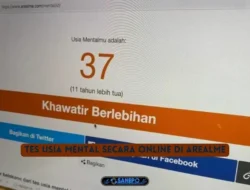 Arealme Viral Di Tiktok, Tes Usia Mental Secara Online
