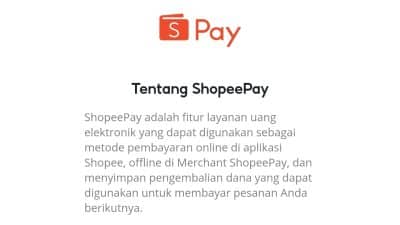cara verifikasi ShopeePay pakai kartu pelajar