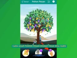 3 Cara Agar Pohon Pesan Michat Tidak Bisa Habis dan Unlimited