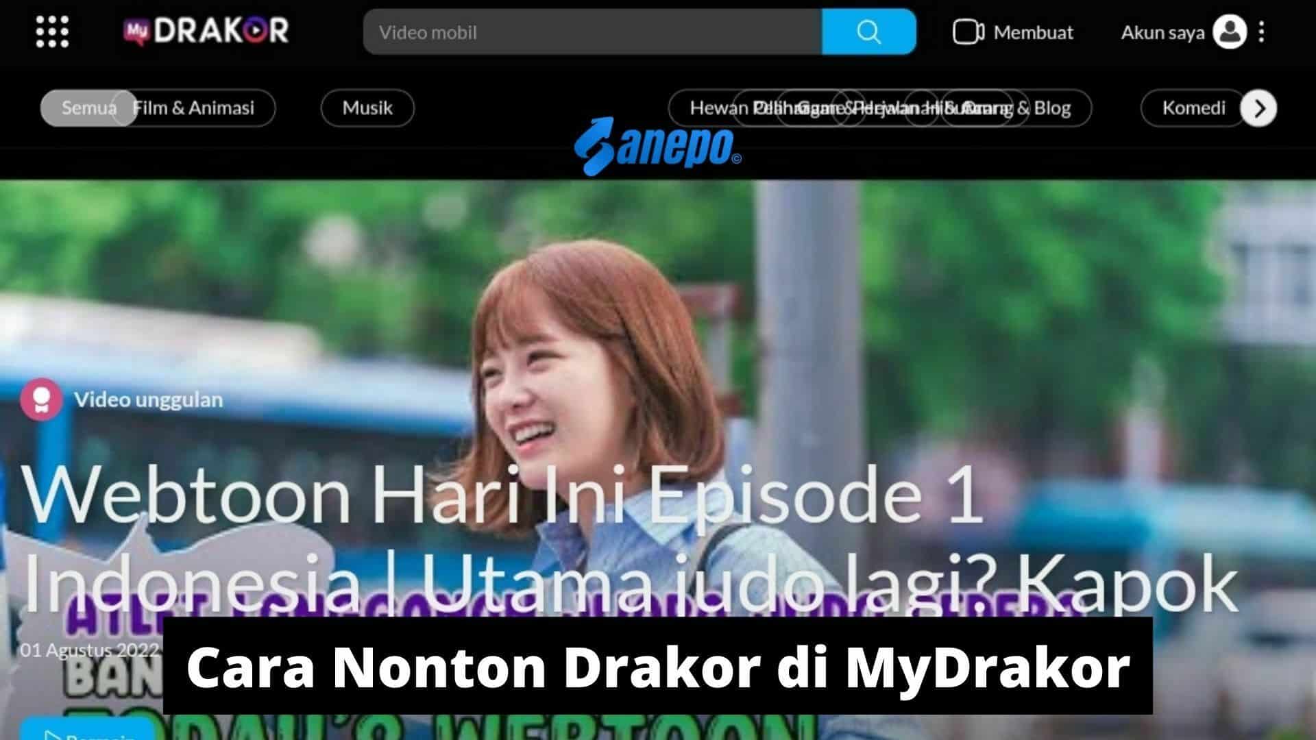 cara nonton Drakor di MyDrakor