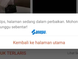 Cara Mengatasi Shopee Halaman Sedang Dalam Perbaikan