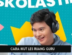 Cara Ikut Les di Ruang Guru Bagaimana? Ini 8 Langkah Daftarnya