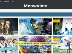 Website Moenime, Nonton Streaming Anime sub indo Gratis