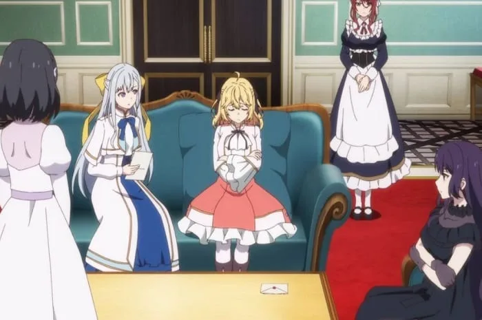 Link Nonton Tensei Oujo to Tensai Reijou no Mahou Kakumei Episode 9 Sub Indo, Definisi Sihir, Monster dan Orang Biasa 1 Link Nonton Tensei Oujo to Tensai Reijou no Mahou Kakumei Episode 8 Sub Indo, Material Naga dan Pembuatan Kendaraan Sihir Modern