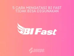 5 Cara Mengatasi BI Fast Tidak Bisa Digunakan, Simak Penjelasannya Berikut Ini