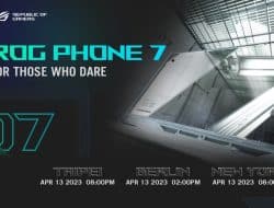 Asus ROG Phone 7 Series Akan Diluncurkan pada 13 April: Tampil dengan Layar Sentuh AMOLED 6,8 Inci FHD+ 165 Hz dan Baterai 6.000 mAh!