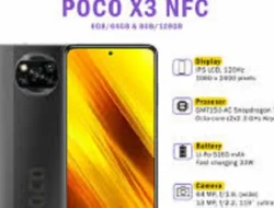 Xiaomi POCO X3 NFC, Spesifikasi dan Harga Terbaru
