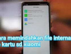 Cara Mengubah Penyimpanan Internal ke Kartu SD HP Xiaomi, Ini Pilihan Termudahnya