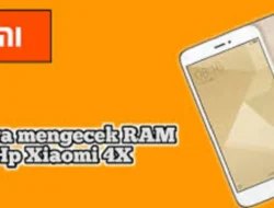 Cara Cek RAM Xiaomi Redmi 4X yang Praktis, Cepat, dan Mudah
