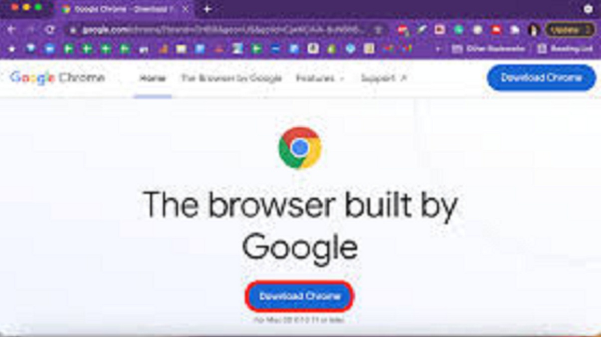 Cara instal Chrome di Macboook.