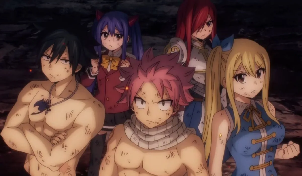 Fairy Tail 100 nen Quest Episode 18 Sub Indo Menampilkan Pertarungan Akhir Antara Natsu Vs Naga Pohon 1 Aldoron! Fairy Tail 100 nen Quest Episode 16 Sub Indo Menampilan Pertempuran Besar Melawan Monster Terkuat Aldoron
