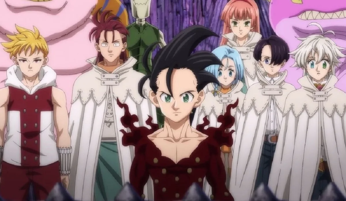 Nanatsu no Taizai Mokushiroku no Yonkishi Season 2 Episode 10 Sub Indo, Hujan Meteor di Benua Iblis dan Pintu Menuju Camerlot