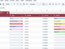 Cara Edit Spreadsheet, Mengedit File Spreadsheet Tanpa Ribet di Web Spreadsheet (Google Sheet)
