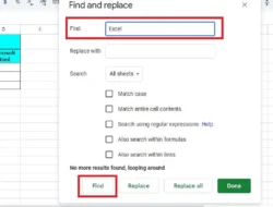 Cara Search di Spreadsheet, Mencari Data Menjadi Lebih Cepat dan Mudah