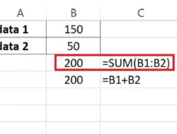 Cara Menjumlah di Excel, Menambahkan Banyak Angka Sekaligus Dengan Rumus Dasar