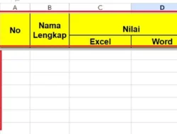 Cara Freeze Spreadsheet, Membekukan Baris atau Kolom Agar Tetap Terlihat Ketika Sedang Menggulir