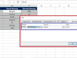 Cara Mengurutkan Data di Excel, Dari yang Terkecil Atau Dari yang Terbesar