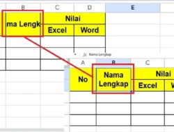 Cara Wrap Text di Spreadsheet, Merapikan Tulisan di Dalam Sel Dengan Membungkusnya Menjadi Beberapa Baris